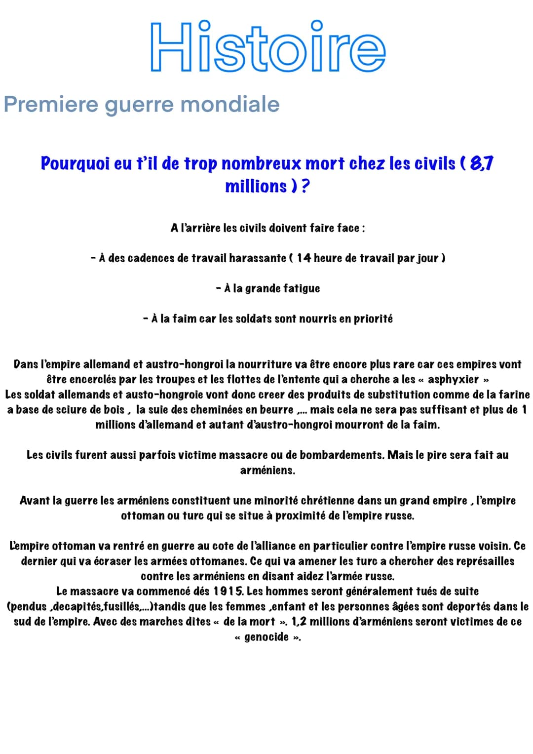 HISTOIRE
Premiere guerre mondiale
EN 1914, L'EUROPE EST L'ESPACE LE PLUS PUISSANT DE LA PLANÈTE.
MAIS IL Y A DES TENSIONS INTÉRIEUR COMME:
-