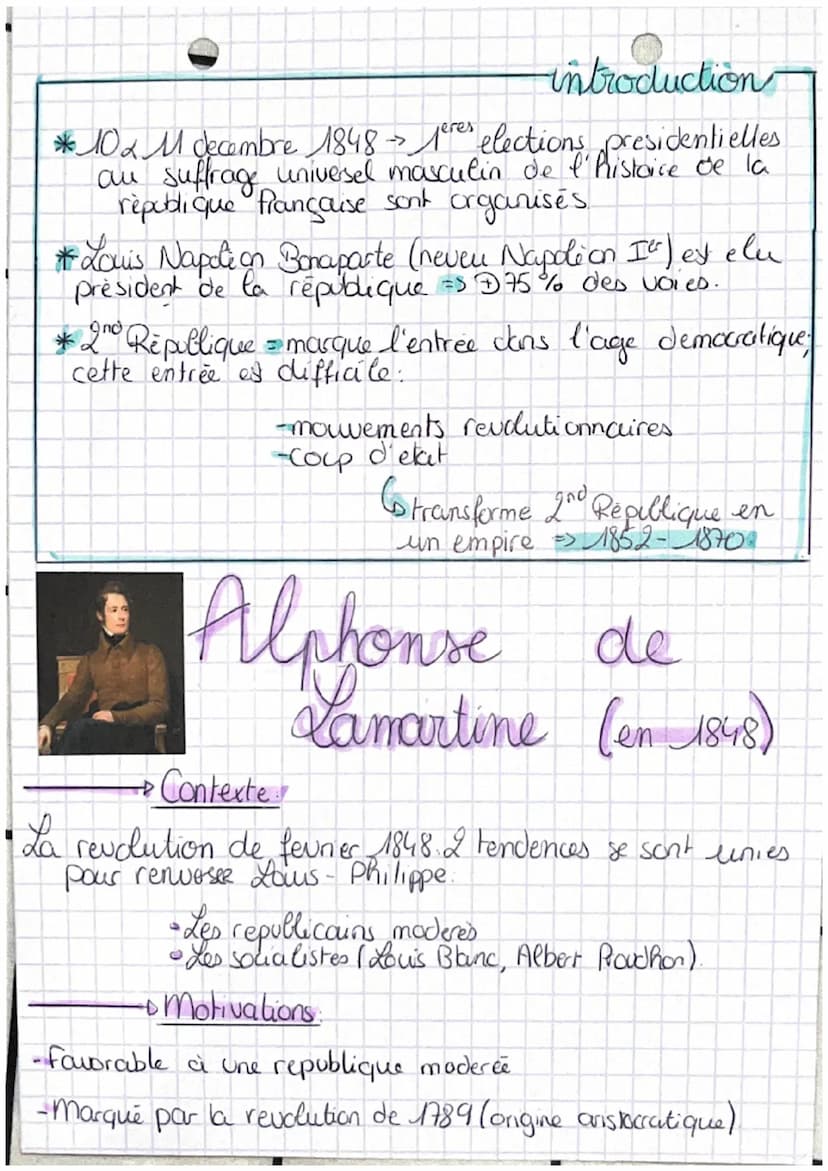 3.1.
•La difficile entrée
dans l'age democratique: la deuxième
république et le second empire.
tut
Definitions
• Suffrage unifersel masculin