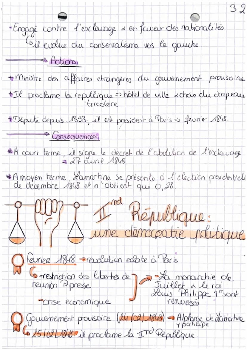 3.1.
•La difficile entrée
dans l'age democratique: la deuxième
république et le second empire.
tut
Definitions
• Suffrage unifersel masculin