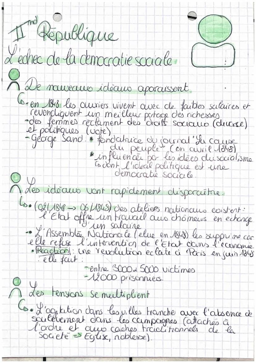 3.1.
•La difficile entrée
dans l'age democratique: la deuxième
république et le second empire.
tut
Definitions
• Suffrage unifersel masculin