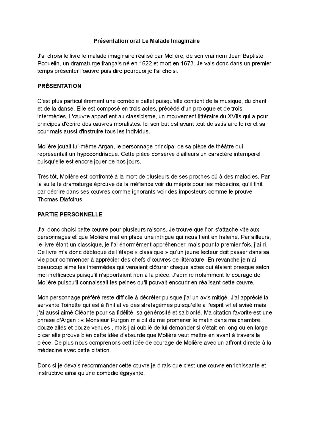 Découvre Le Malade Imaginaire: Résumé, Personnages et Secrets de la Comédie-Ballet!