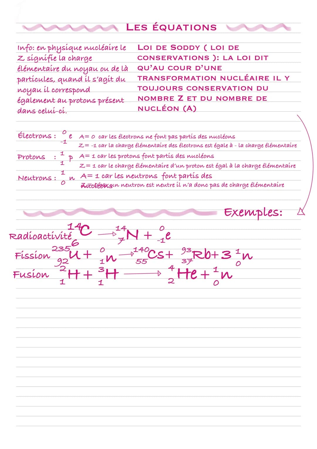 
<p>Une transformation nucléaire est une modification de la matière pendant laquelle le noyau est modifié. En physique-chimie, on caractéris