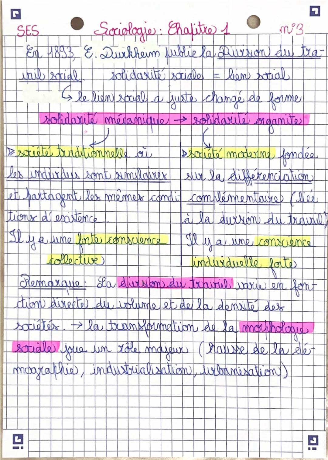 # Sociologie: Ehapitre 1 n°1

Les biens sociaux

* lien saial definition:

ensemble des relations entre les individus au sein

á une collect