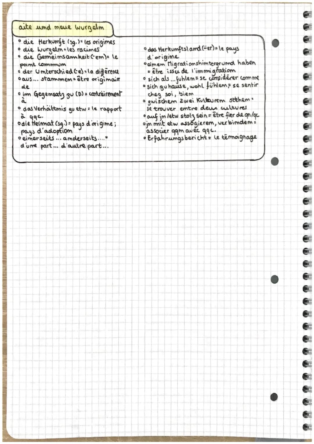 vielsalt
UND
inklusion
VOCABULAIRE
Flucht umd Asyl
• der Flüchtling (-e) = le réfugié
• der Eimwamderer (-) = le migramt
• der Auslamder (-)