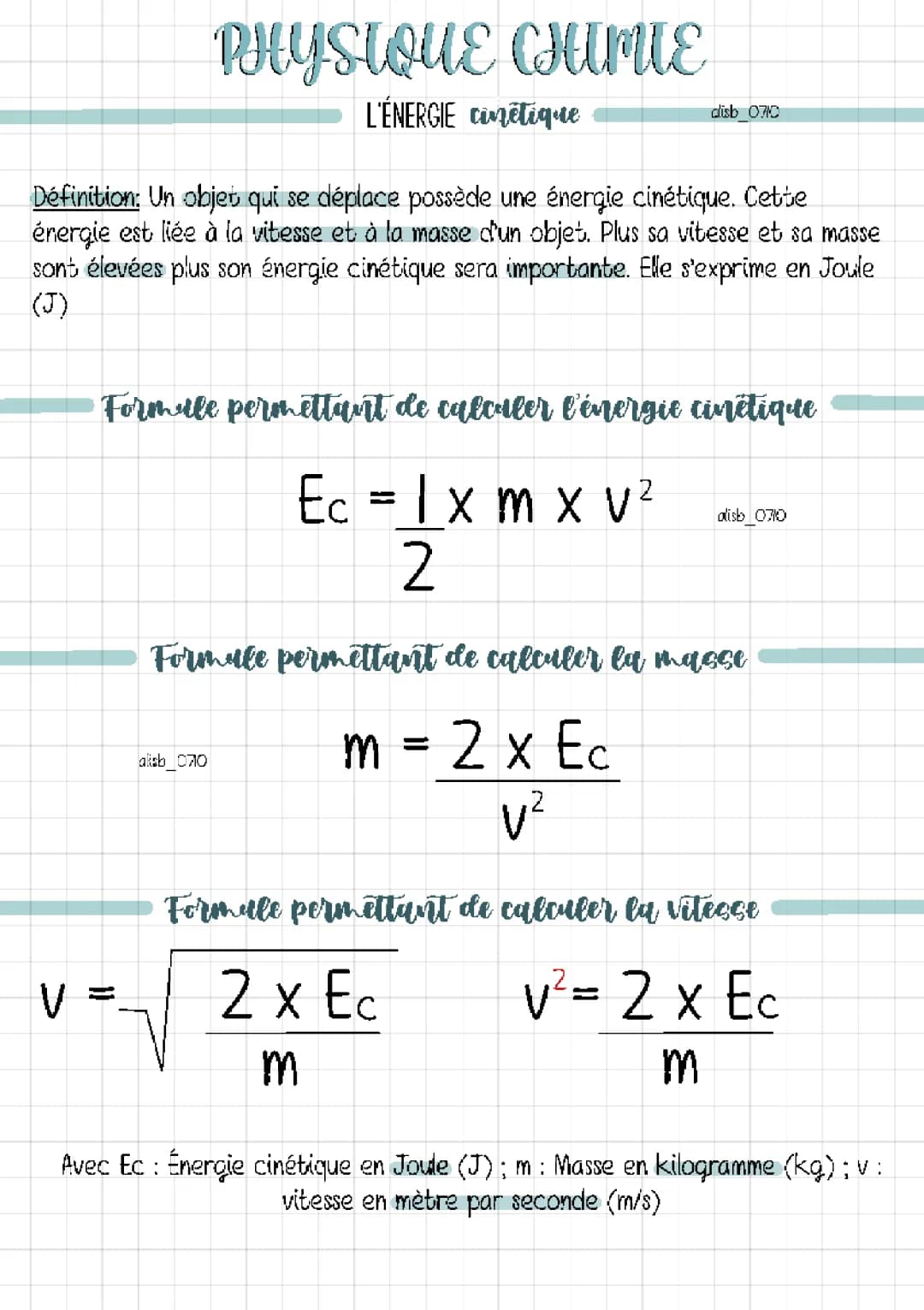 Découvre les Formules de l'Énergie Cinétique et Potentielle!