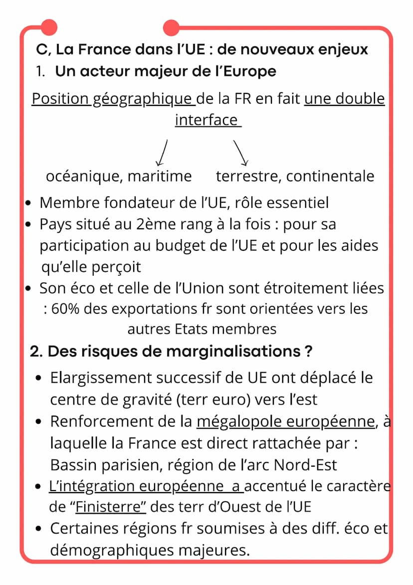 L'UNION EUROPÉENNE, UN "NOUVEAU TERRITOIRE"
A, L'Union européenne : un territoire singulier
1. Un ensemble à "géométrie variable"
L'UE: Rass