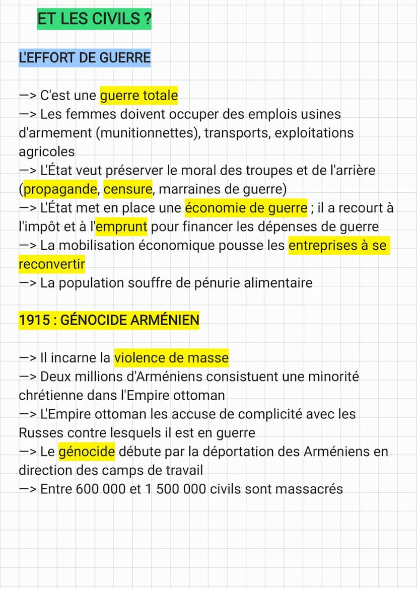HISTOIRE
Civils et militaires dans la première guerre mondiale
(1914-1918)
QUI ?
LA TRIPLE ENTENTE
France
Royaume-Uni
Russie
POURQUOI ?
VS
-