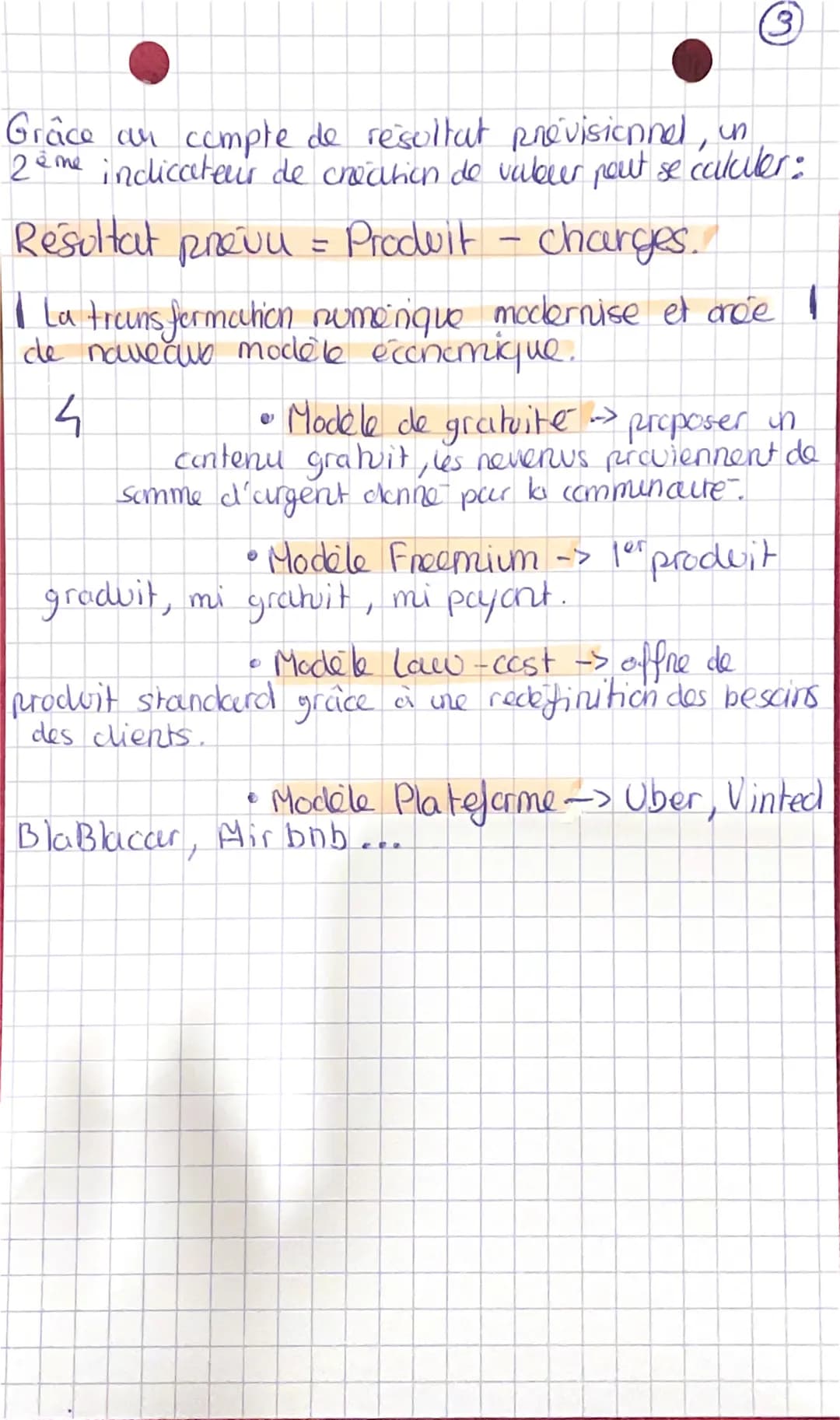 O
CHAPITRE 2
L'analyse du modèle économique des
organisations.
Creation de vabur -> objechif financier dos
entreprise qui se mesine grace à 
