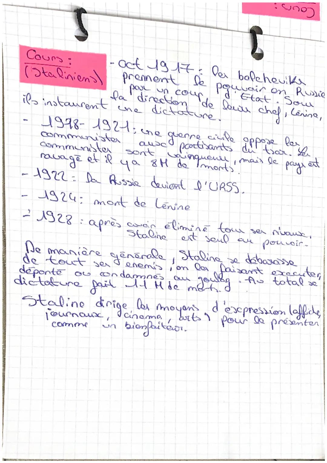 # Démocratieset
regimer Esta Pitaires
totalitaire

Vocabulaire

Une guerre civile: quang entre les habitants
 d'un même pays.

L'URSS. Union