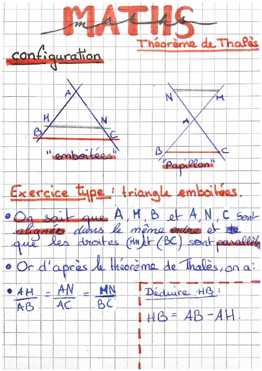 Découvre le Théorème de Thalès et de Pythagore avec des Triangles Divertissants