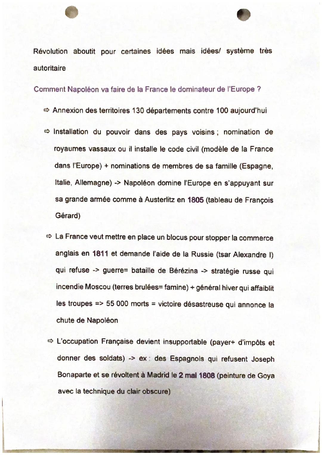 L'Europe face aux révolutions (1789-1815)
Entre 1789 et 1815 => bouleversement politique sans précédent ->
monarchie constitutionnelle puis 