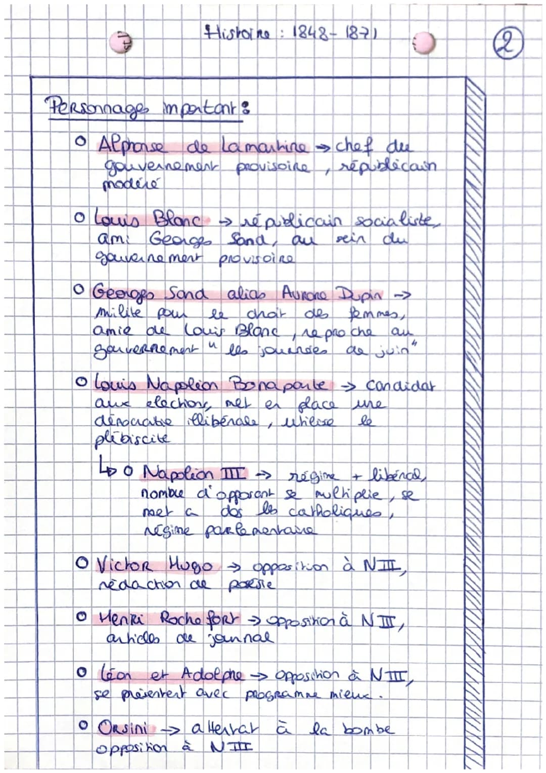 Histoire 1848-1871
31
1
dans l'âge démocratique
République et le second Empire
●
La difficile entrée
:la II ₂ ene
1
Dates
• février 1848 => 