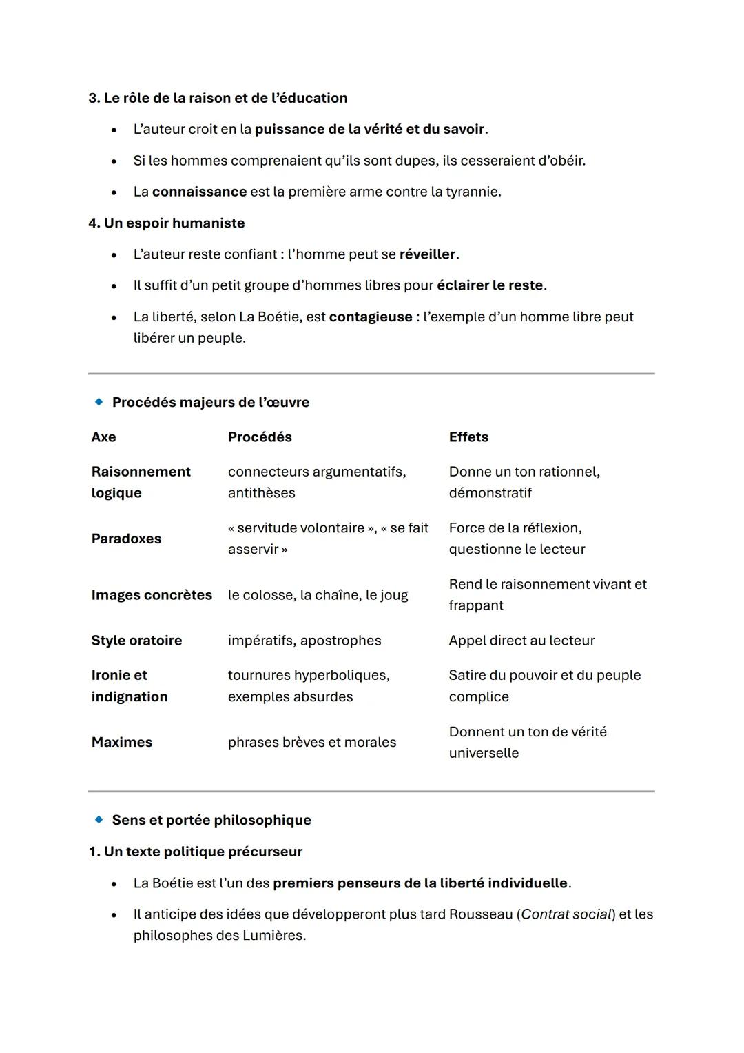 # Analyse Linéaire du Discours de la Servitude Volontaire

L'œuvre de La Boétie, Discours de la servitude volontaire, est une exploration pr