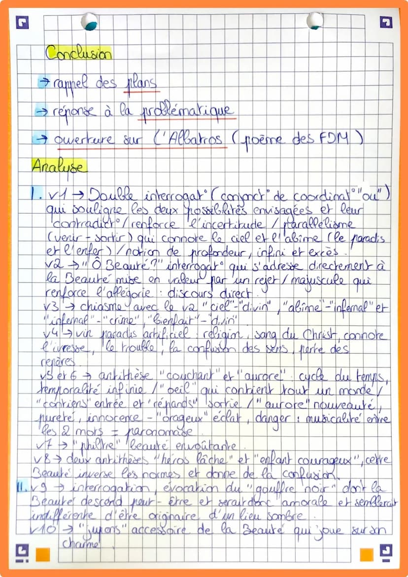 Hunne à la Beauté
Charles Baudelaire
Introduction
→ phrase d'accroche sur le Romantisme /
Symbolisme / Parnasse (XIXe siècle)
→ présentation