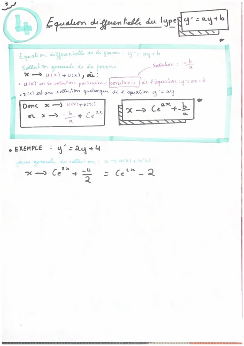 EQUATION
diguentielle
✓ Defenition
une
equation
d'inconce X
67
sat co
que
sest!
L
egalite
dans laquel J
ai un income que je cherche a dermin