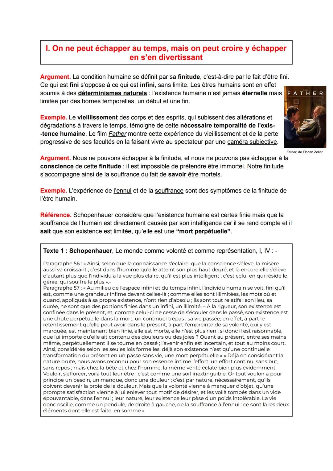 # Chapitre 6 Peut-on échapper au temps?

Notion temps, existence, liberté, technique, science, bonheur, nature

Introduction-

Accroche - Le