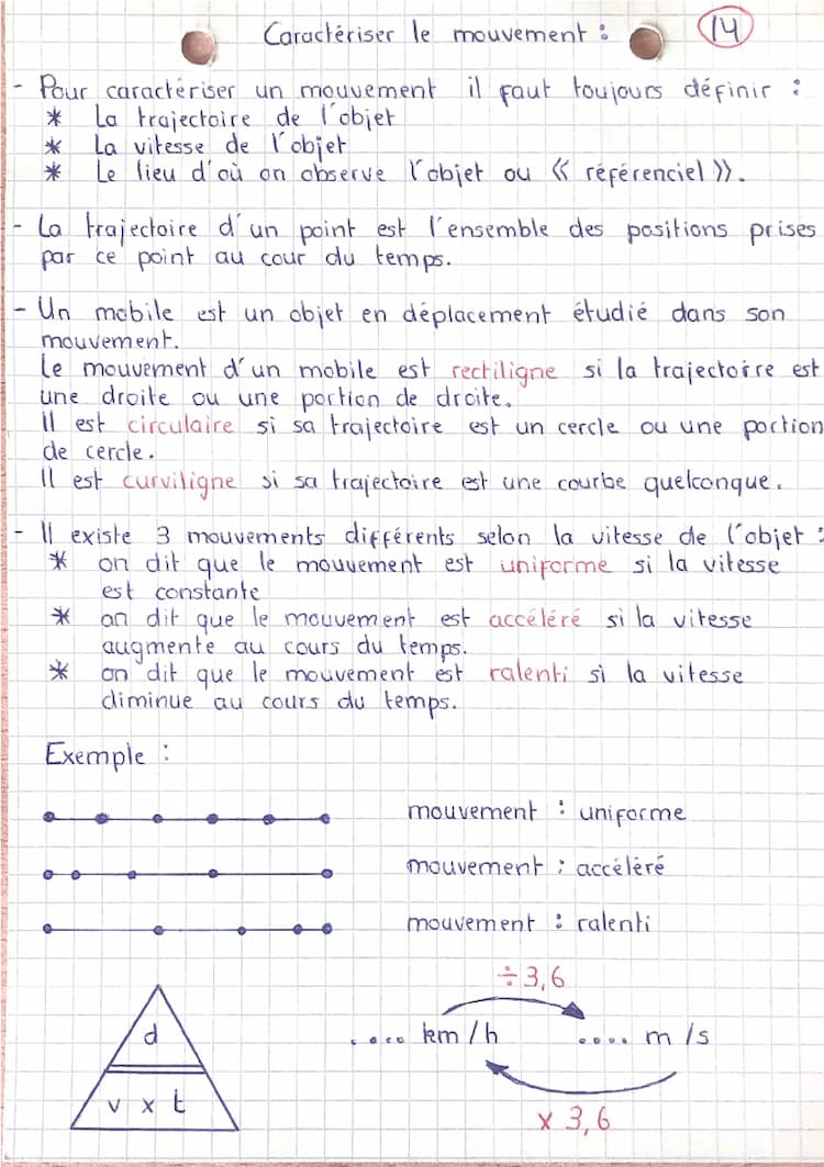 Know Caractériser le mouvement  thumbnail