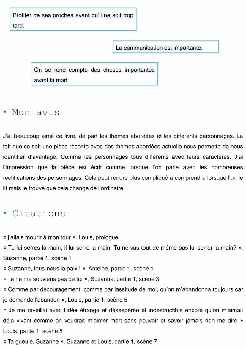 ●
Juste la fin du Monde
●
Auteur
Résumé
De Jean-Luc Lagarce
Louis, vient rendre visite à sa famille après un longue absence. Il souhaite ann