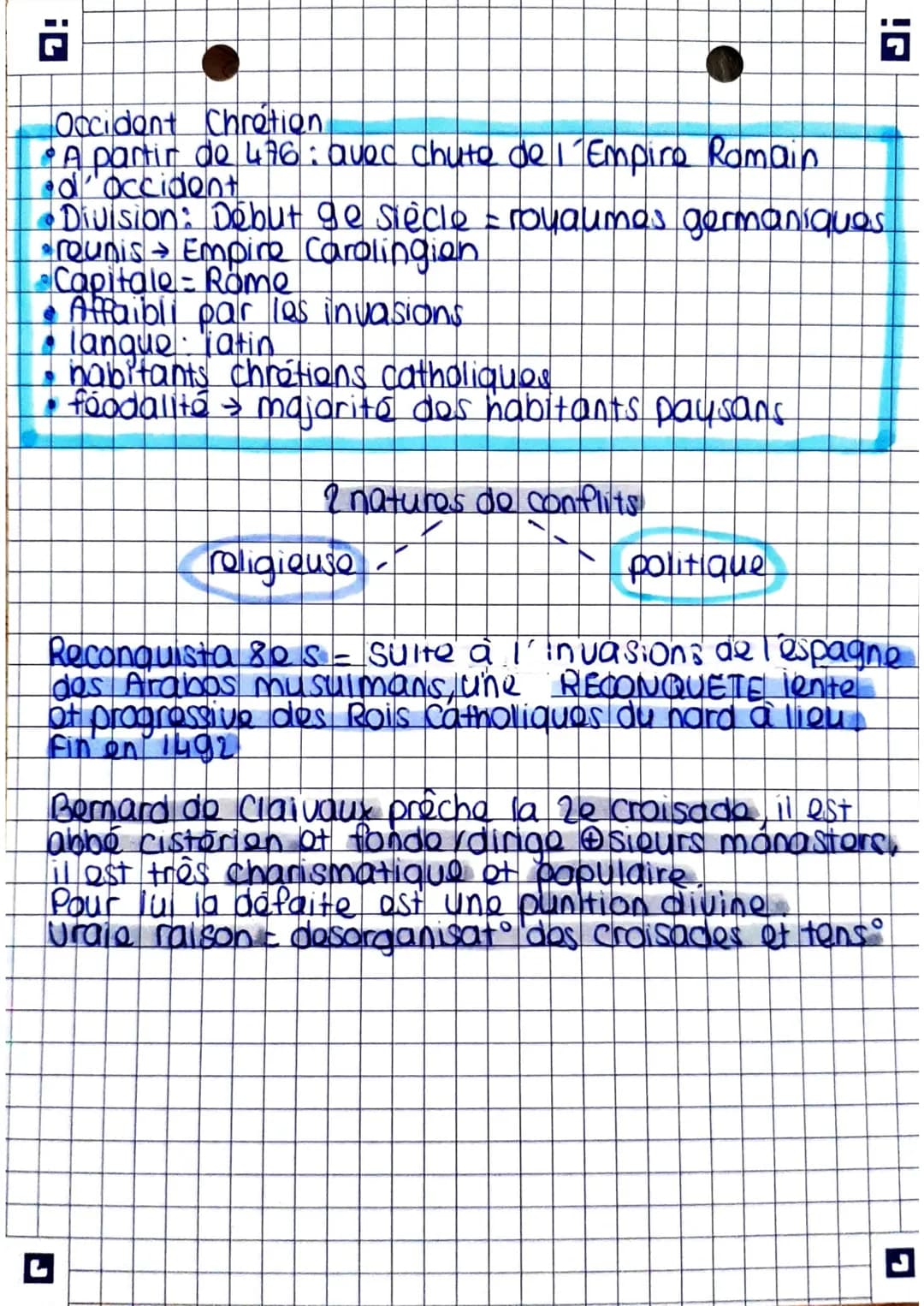 G
Baires de civilisato existents
i´Empire Buzantin Monda
Musulman, chrétienté occidentale.
histoire.
- Empire Byzantin
•A partir de 476 → 14