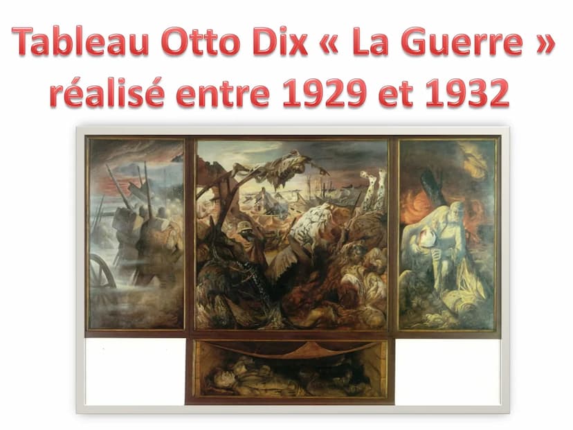 Histoire des Arts
LA 1ÈRE GUERRE MONDIALE VUE PAR
DIFFÉRENTS ARTISTES
Sohane
Qaouss 3⁹2
REMERCIEMENTS:
MME CORVEST ET M. LUGAN
MILOS << Le F