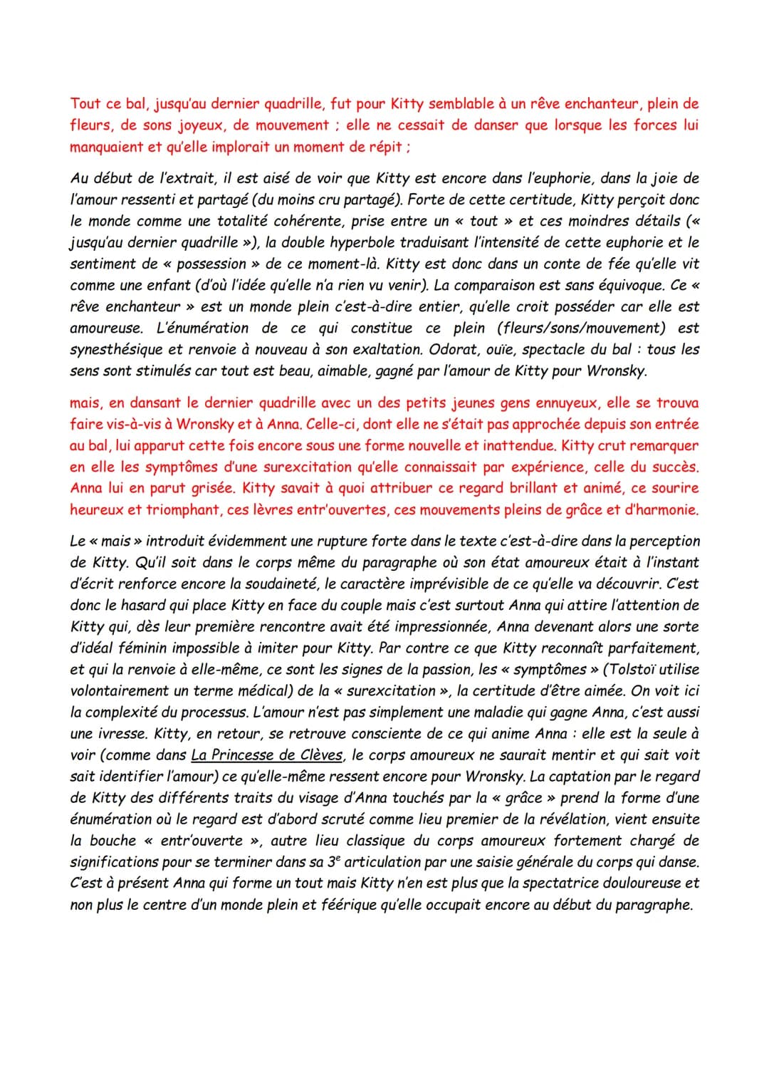 ANNA KARENINE - LEON TOLSTOI 1877
INTRO:
L'extrait de roman que nous allons étudier aujourd'hui est une scène de bal du roman Anna
Karénine 