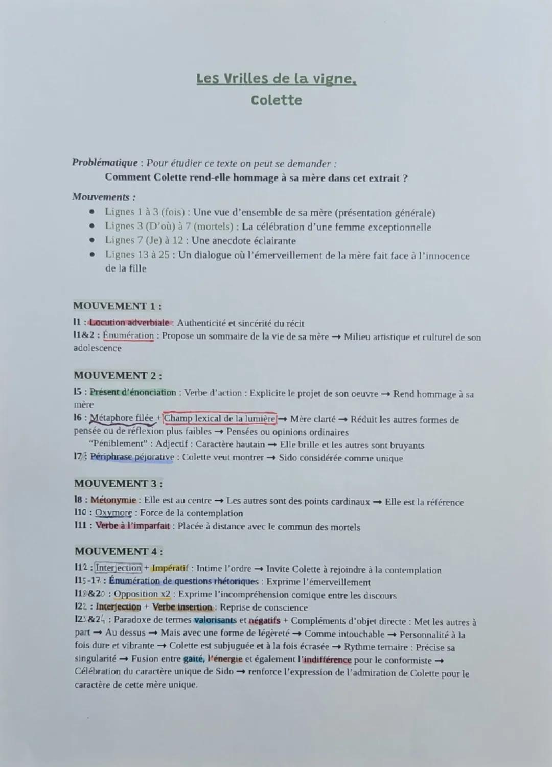 Sido,
Colette,
1930
1
5
Au vrai, cette Française vécut son enfance dans l'Yonne, son adolescence parmi des
peintres, des journalistes, des v