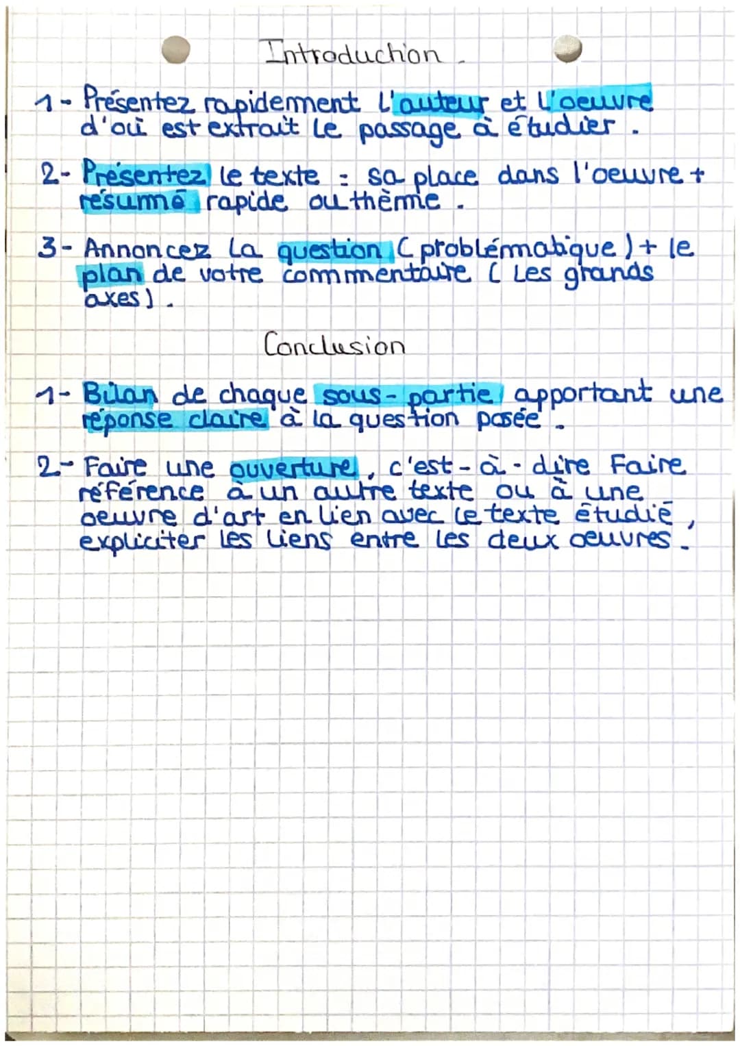 Méthode
FRANÇAIS
Commentaire de texte
> Lire le texte le paratexte. (indication sur
L'auteur, le siede ... )
Definir le genre littéraire : r
