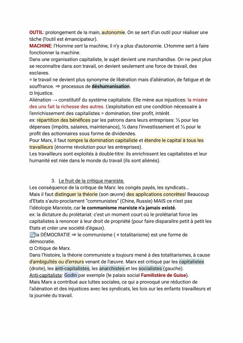 LE TRAVAIL ET LA TECHNIQUE
Intro: la définition de la technique.
Technique: ensemble de procédés mis en œuvre en tout domaine afin d'obtenir