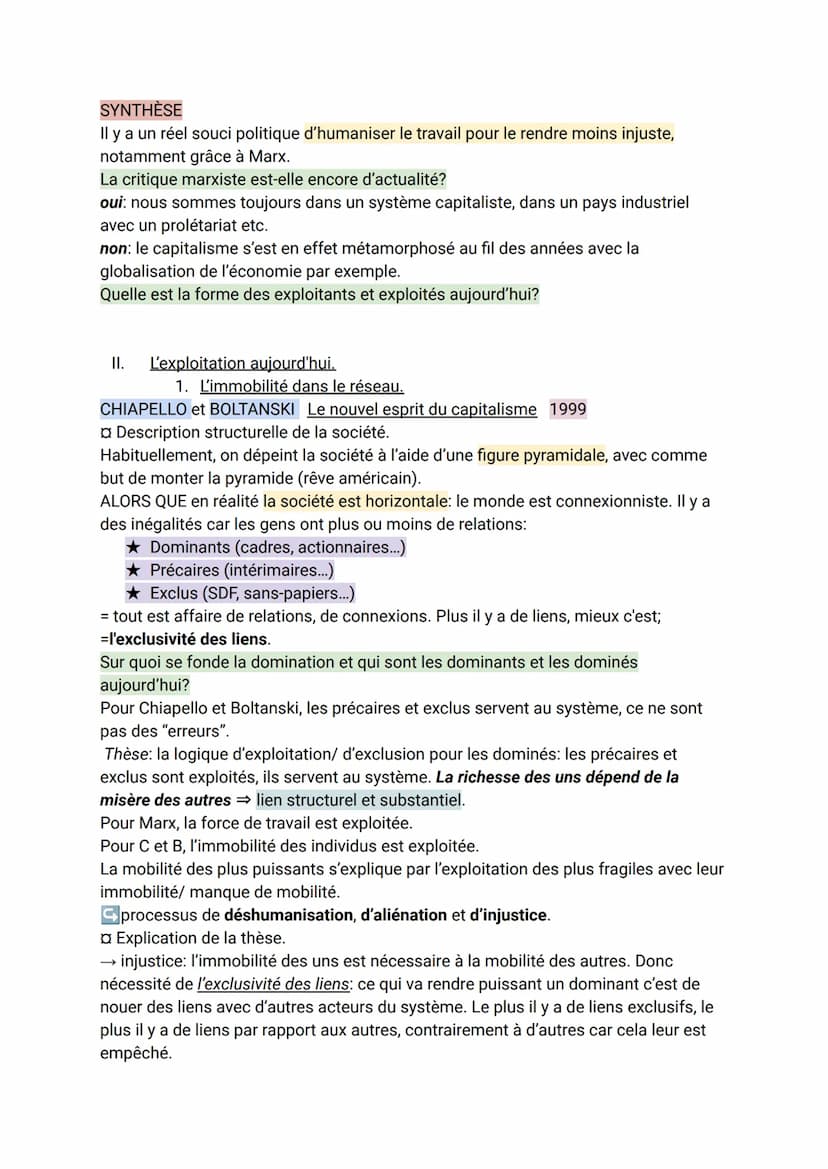 LE TRAVAIL ET LA TECHNIQUE
Intro: la définition de la technique.
Technique: ensemble de procédés mis en œuvre en tout domaine afin d'obtenir