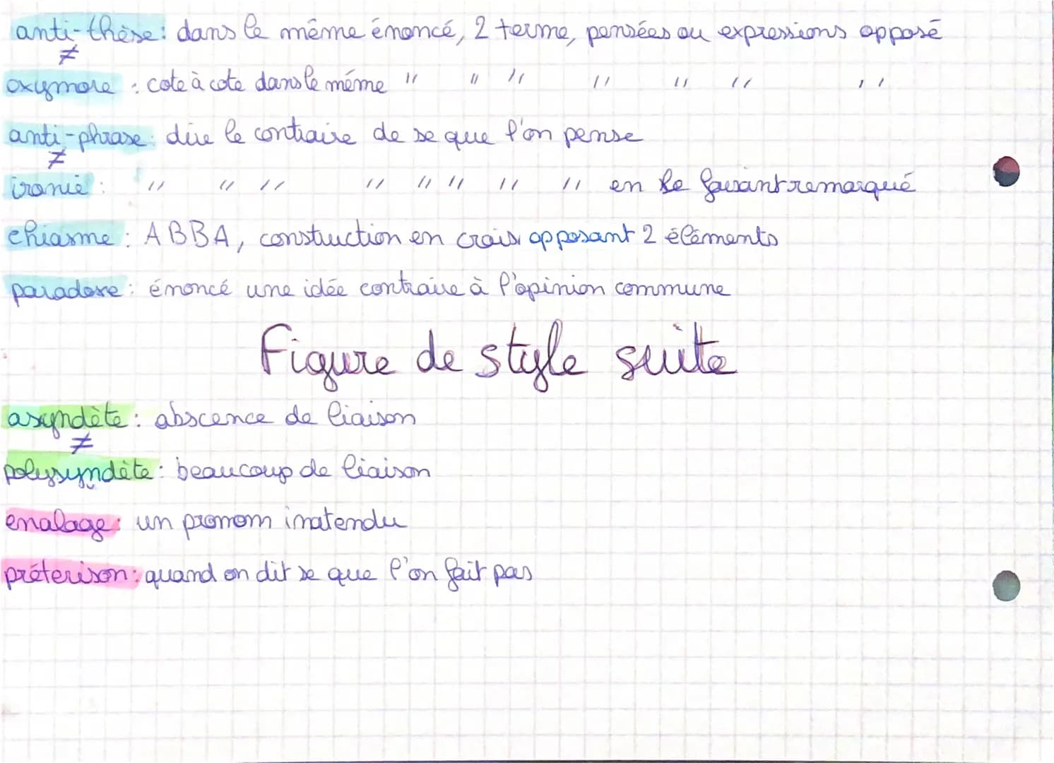 metaphore raproche un
élément d'un autre
direttement sans outil.
personnification: prête
des caractéristiques.
prosopope fure parler
une all