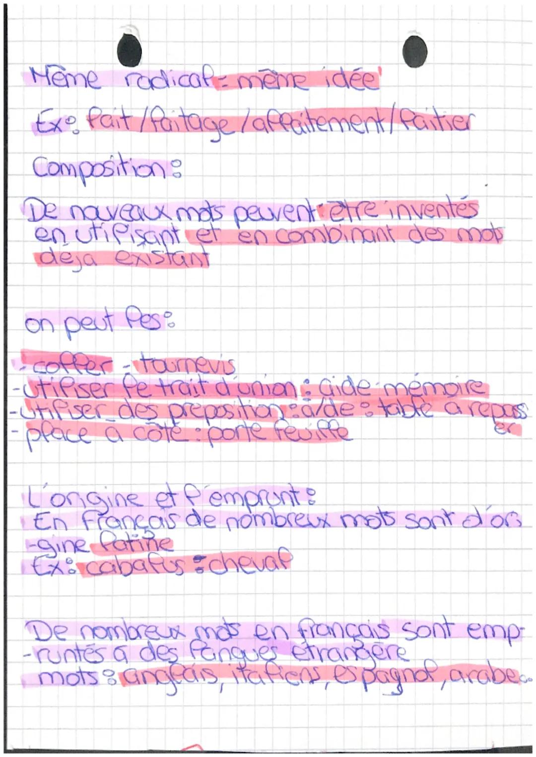 Français:
FICHE OUTILS
En français de nombreux mots sont
construits à partir d'un radical
qu'on augment auk préfixe et/ou suffixe
Exo
EM PO 