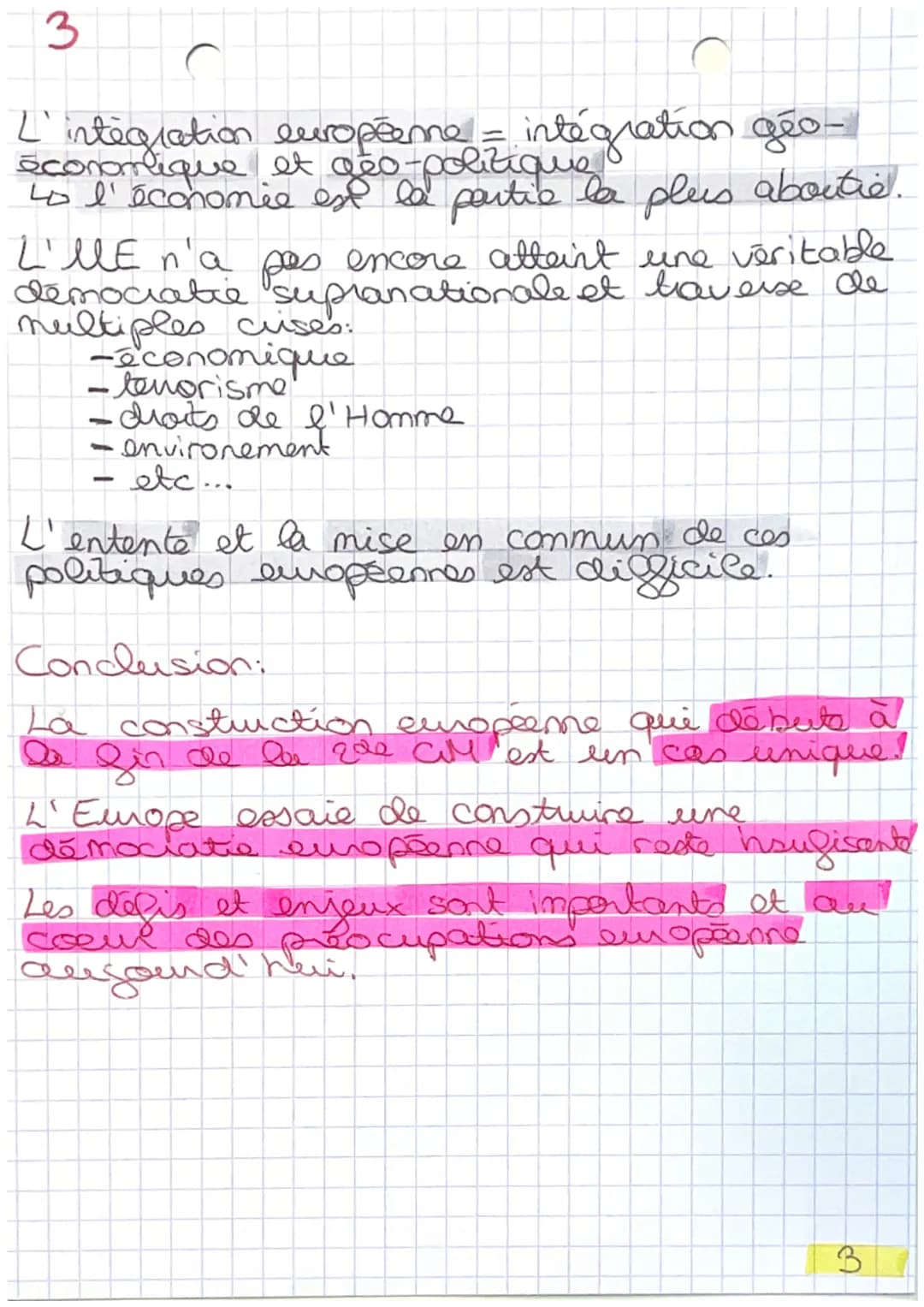 3
(chapitre 30
L'UNION EUROPEENNE ET LA DEMOCRATIE
Comments
sein de l'organise la démocratie au
Quels sont les deles coses a la
démociatio e