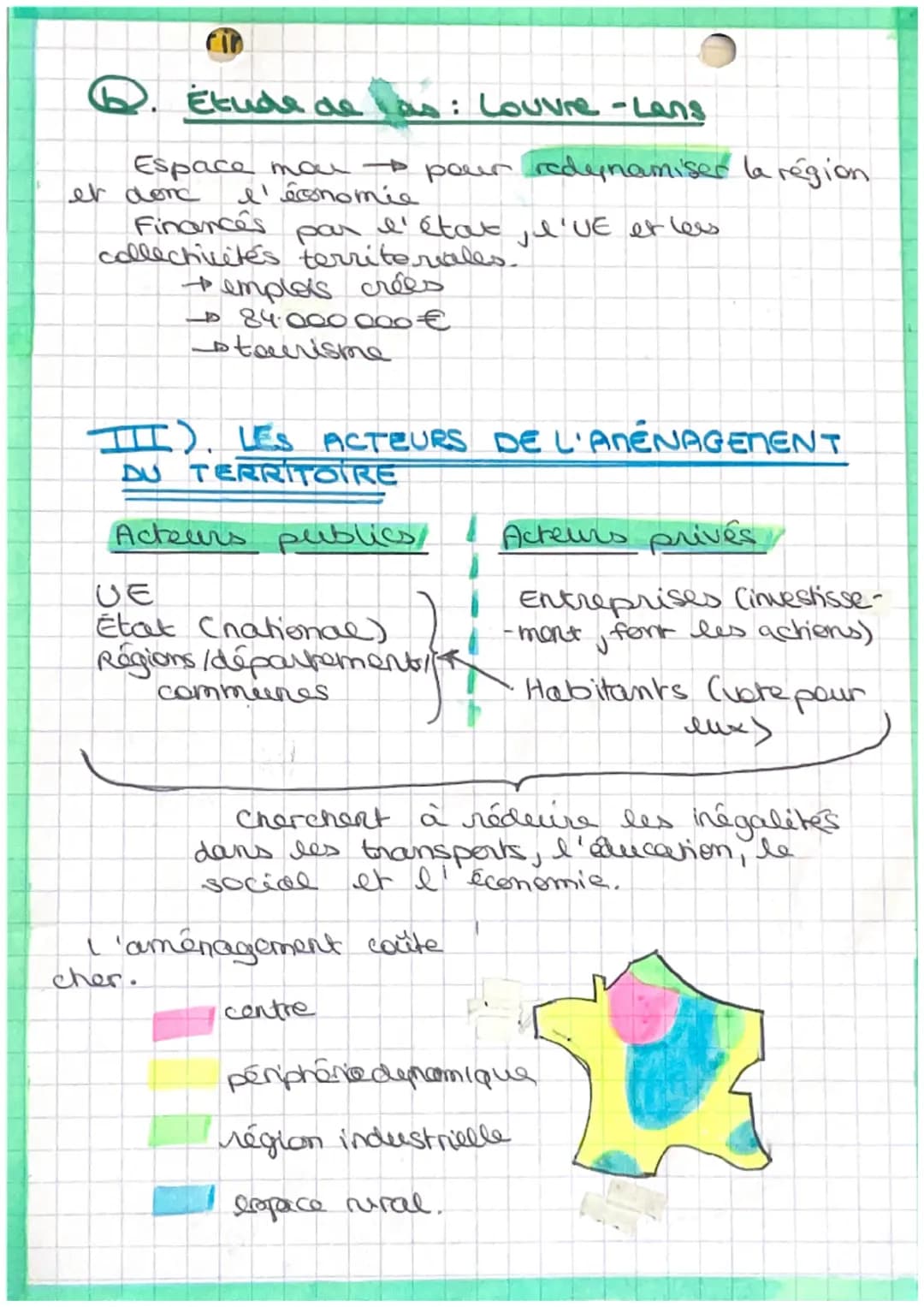 9 amenager pour
réduine is inégaȧités
tirritoire français
INTRODUCTION:
Certains espaces concentrent plus de
population et d'activités que d