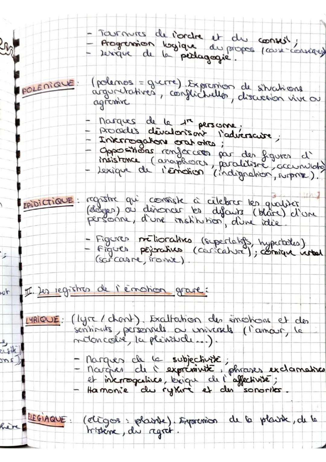 Cas
registres liviras
I les registes de l'appreciation du reel.
REALISTE
expresion
expresion la e proche possible du monde
vise à donner ill