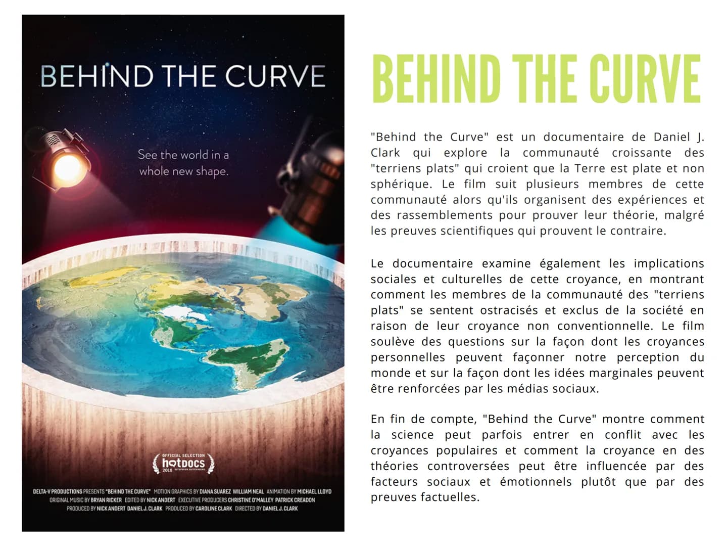 LE MYSTERE DE LA
FORME DE LA TERRE Introduction
Observation
Experiences
Conclusion
1
2
3
4
L'historique et les personnes qui ont prouvé que 