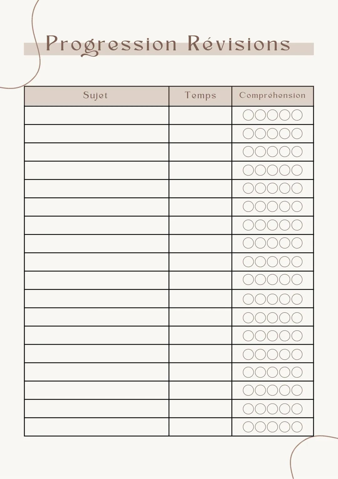 Study/Exam
Planner
By Successwithaliyah Hey !
Merci à toi d'avoir téléchargé mon planner
entièrement réalisé par mes soins !
Il t'accompagne