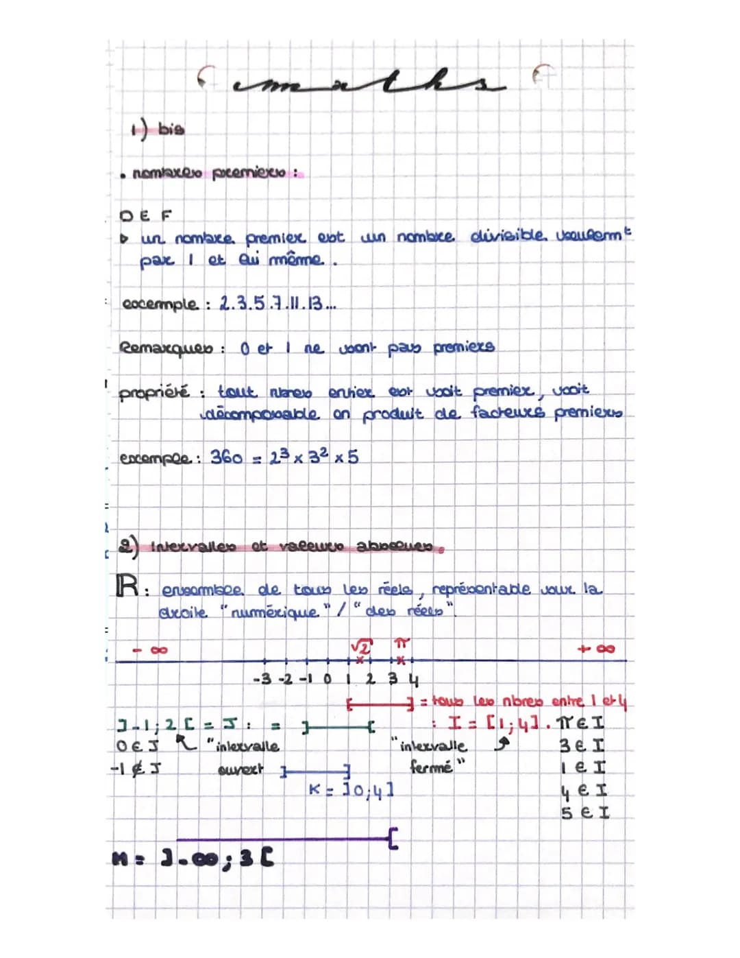 o
i
NOMBRES ENTIERS / CALCULS
NcZc Dc Qc R
R
D
می اسفووری
N
3
2,6 -3,17
- 31
N 0 2 10
MIC
(ex: 3,24 =
√2
3
B
27
10¹
1. ensembles de nombres
