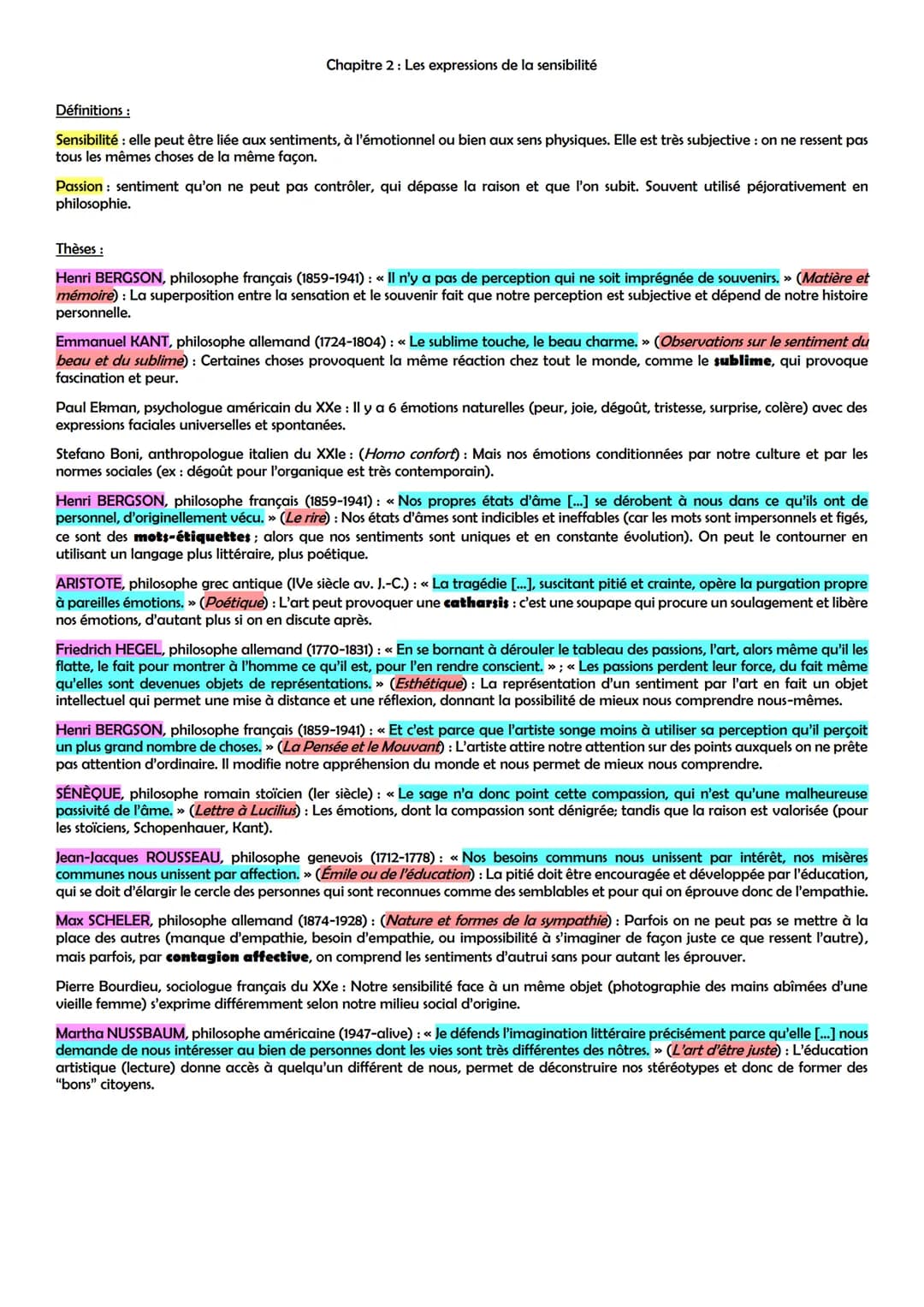 THÈME 1: LA RECHERCHE DE SOI
Chapitre 1: Éducation, transmission, émancipation
Définitions :
Éducation, du latin ex-ducere = guider hors de,
