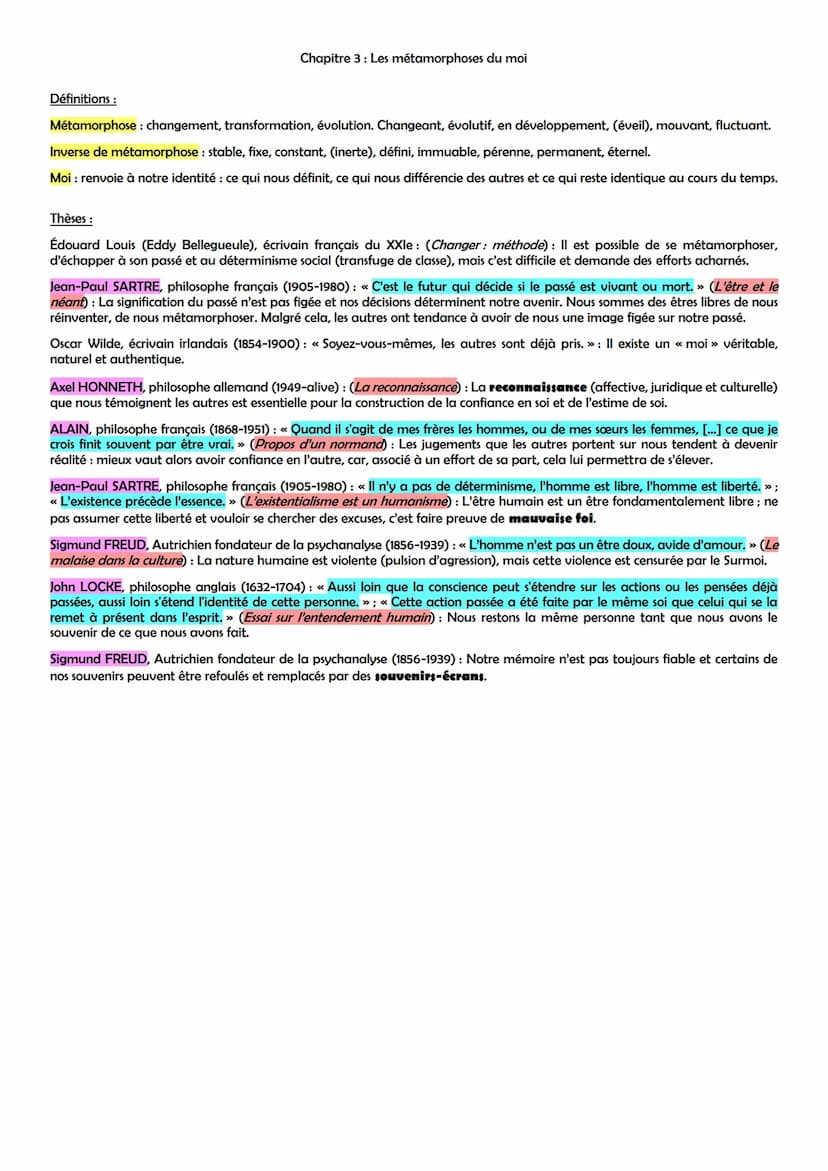 THÈME 1: LA RECHERCHE DE SOI
Chapitre 1: Éducation, transmission, émancipation
Définitions :
Éducation, du latin ex-ducere = guider hors de,