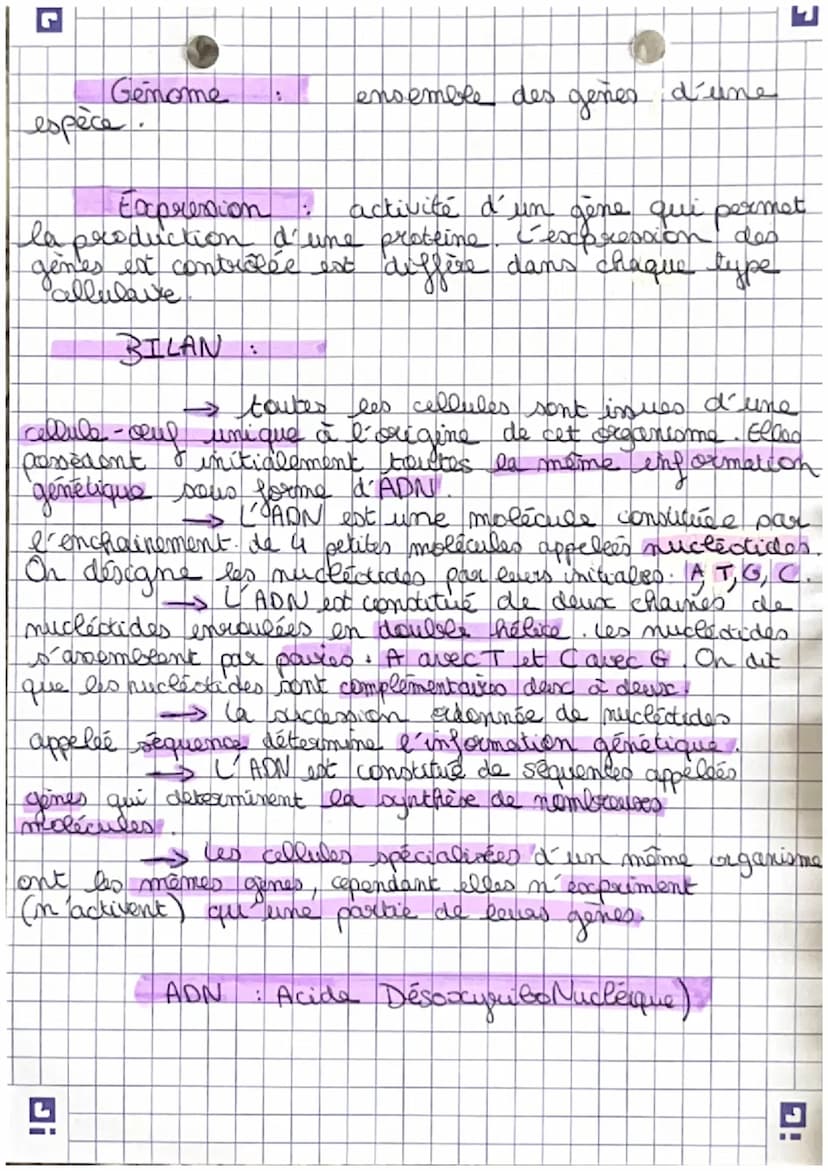 partie 1.
نمهنلممممںیھا
المولے
علم من
du vivant
- Corgantome
cellules spécialiste pluricellulaire
- organisation fonctionelle du vivant
is C