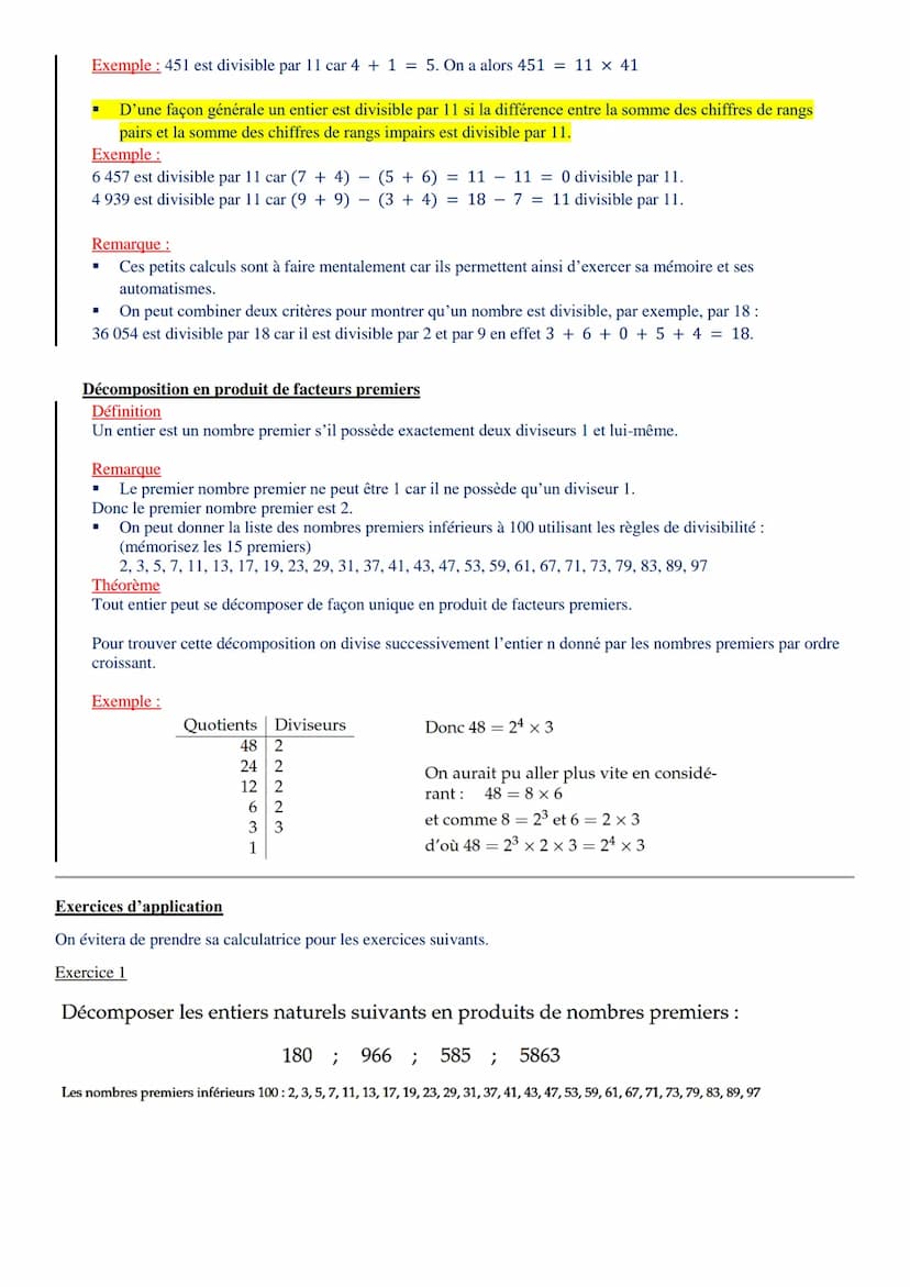 Objectif de la séance :
■
3. Les nombres rationnels : Q
Définition
Un nombre rationnel, q, est un nombre qui peut s'écrire sous la forme d'u
