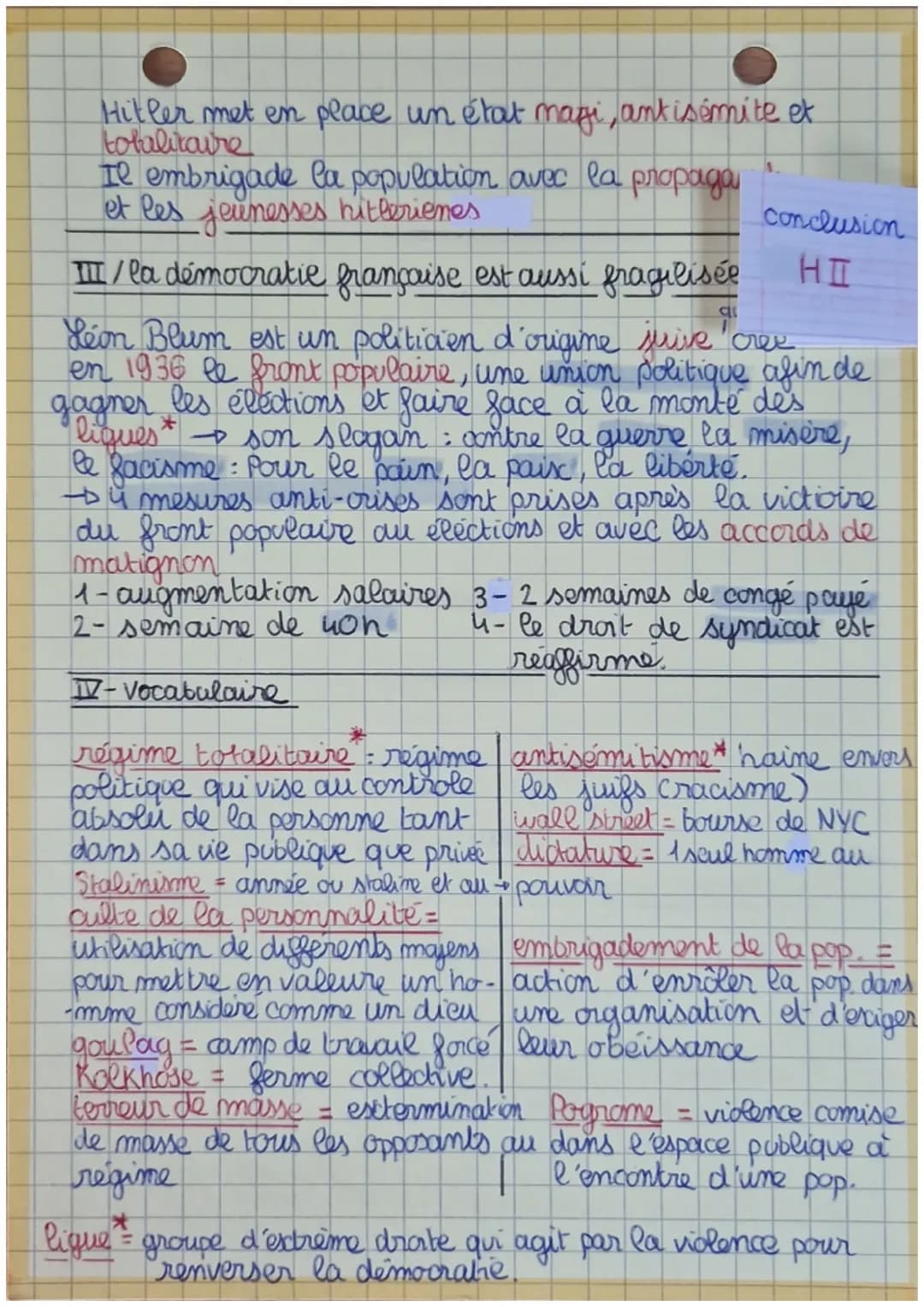 Levet
HISTOIRE T
democratie fragilises et experiences
totalitaires dans l'europe d'entre -2-guerres.
2
dans l'europe de l'entre-deux-guerre;