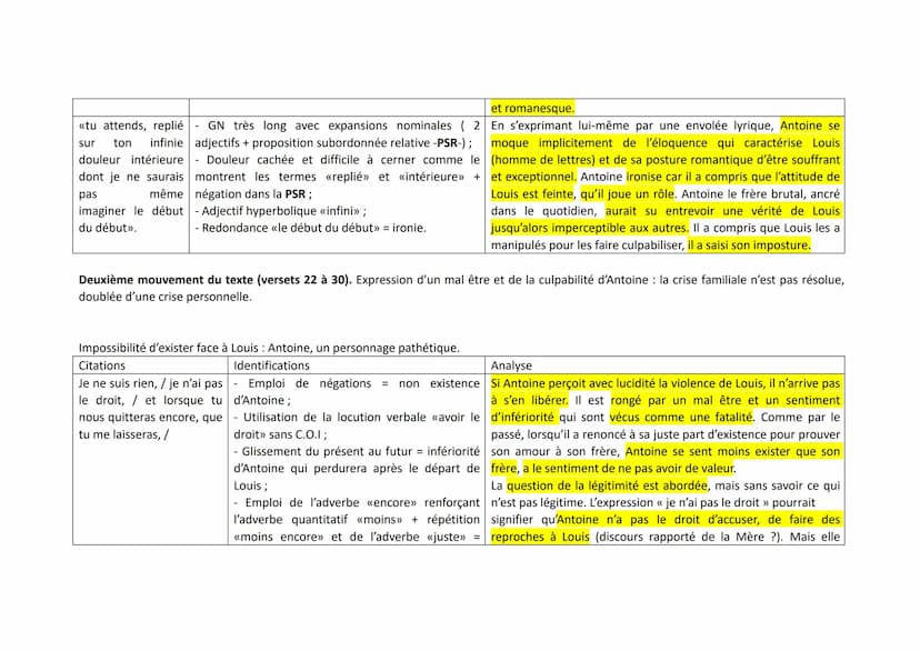 Corrigé de l'analyse du deuxième texte tiré (deuxième partie, scène 3) de Juste la fin du monde de Jean-Luc Lagarce.
INTRODUCTION.
Présentat