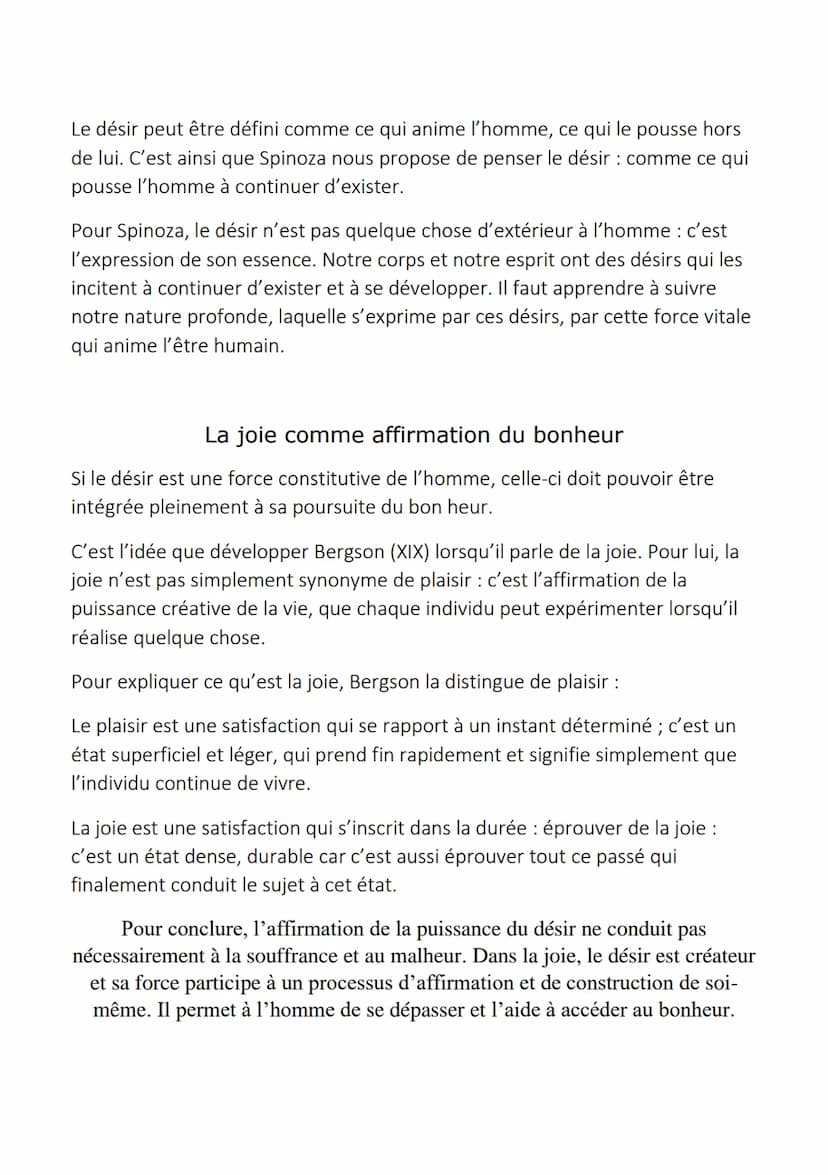 Le Bonheur
1) Le bonheur comme tentative de satisfaire tous les
désirs.
Le bonheur est un état durable de bien être éprouvé par un individu,