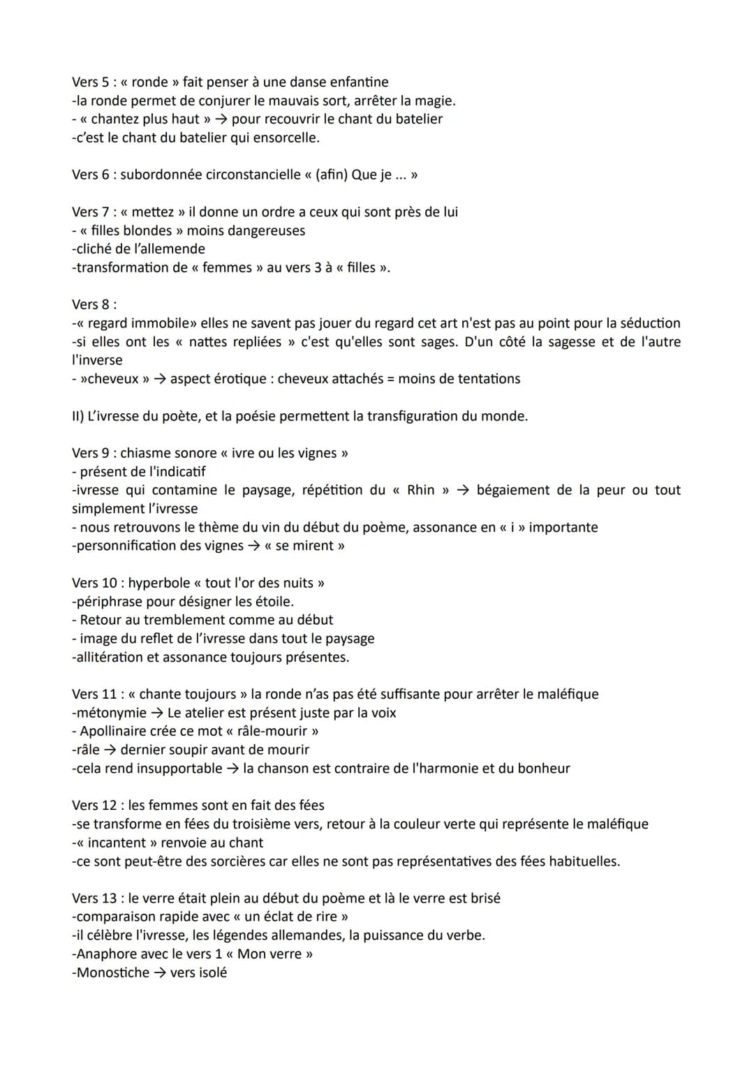 Poésie Alcools
INTRODUCTION :
Nuit Rhénane
Guillaume Apollinaire est un précepteur en Allemagne en 1901. Il vit dans ce pays durant 1
ans. A