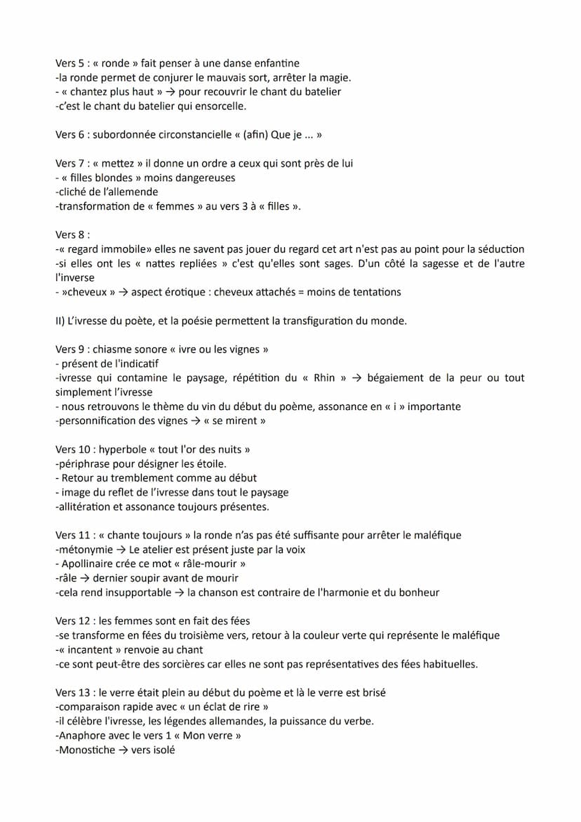 Poésie Alcools
INTRODUCTION :
Nuit Rhénane
Guillaume Apollinaire est un précepteur en Allemagne en 1901. Il vit dans ce pays durant 1
ans. A