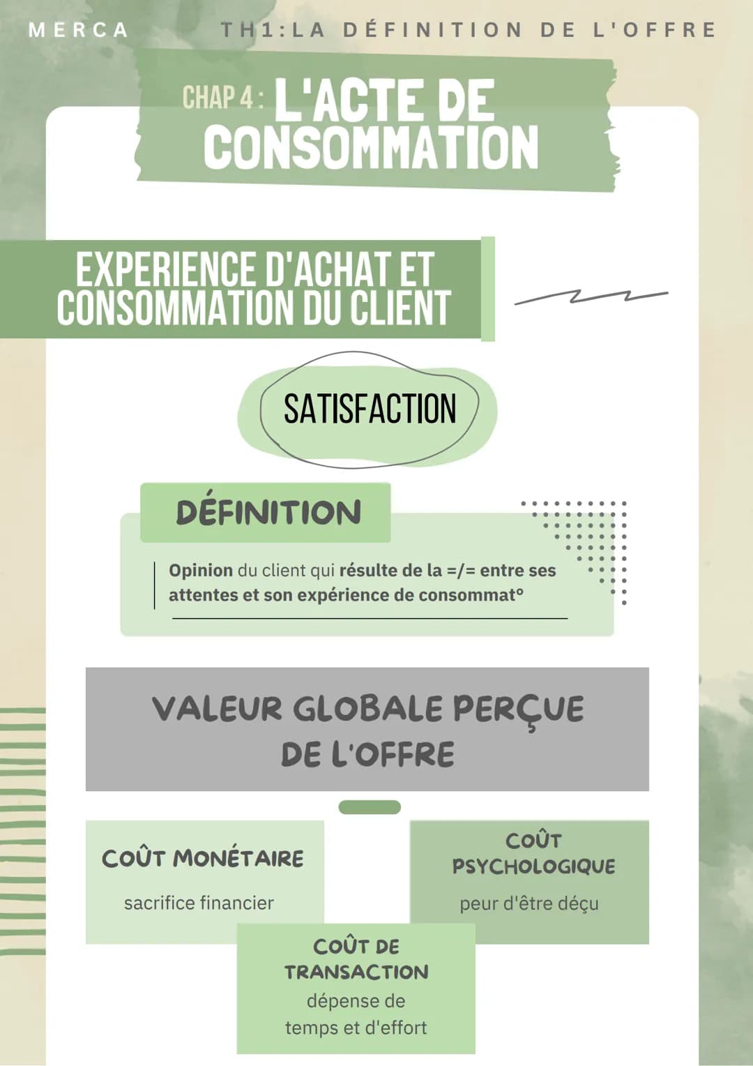 MERCA
1
PROCESSUS D'ACHAT DU
CONSOMMATEUR
TH1: LA DÉFINITION DE L'OFFRE
3
CHAP 4: L'ACTE DE
CONSOMMATION
2 RECHERCHE DE L'INFORMATION
Le con