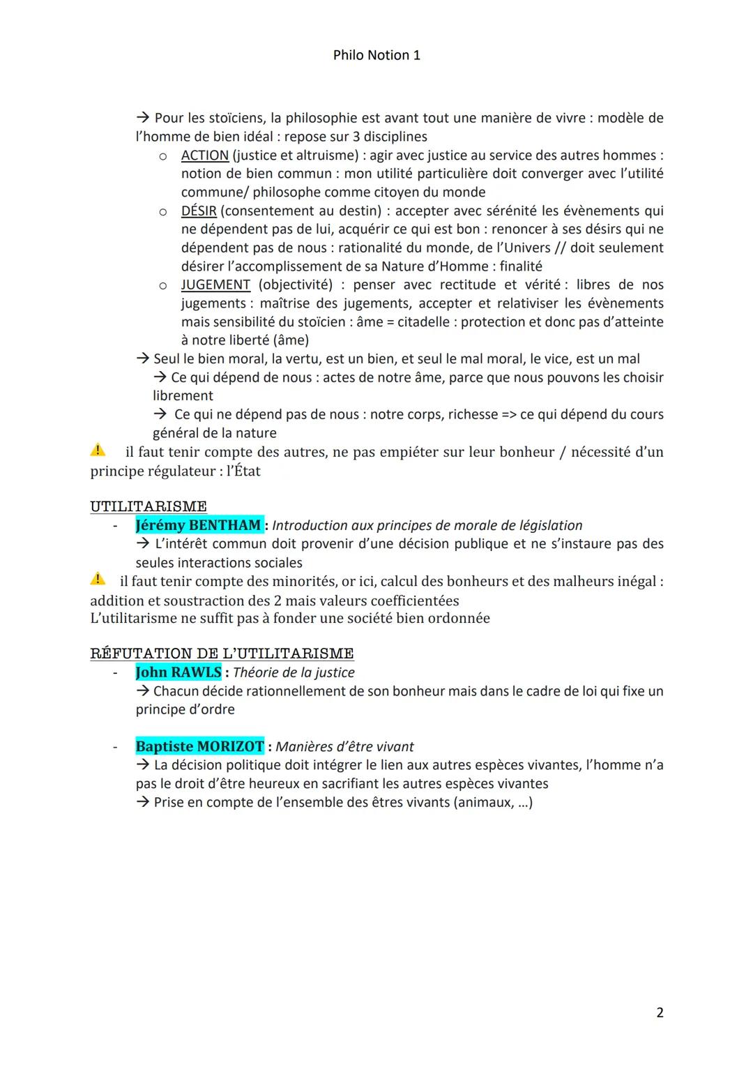 LE BONHEUR
Définitions
État de
contentement des
désirs défini
subjectivement
État de
satisfaction, de
plénitude durable
Auteurs & références