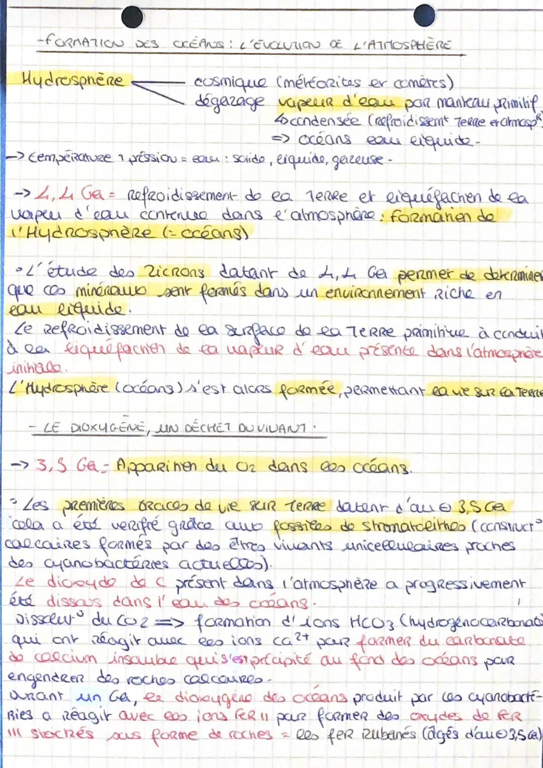 -1-

-[ENSEIGNEMENT SCIENTIFIQUE 2nd]-

-CHAPITRE 1: L'ATMOSPHERE TERRESTRE ET LA VIE:

-L'ORIGINE DE L'ATMOSPHÈRE TERRESTRE:

*   atmosphèr