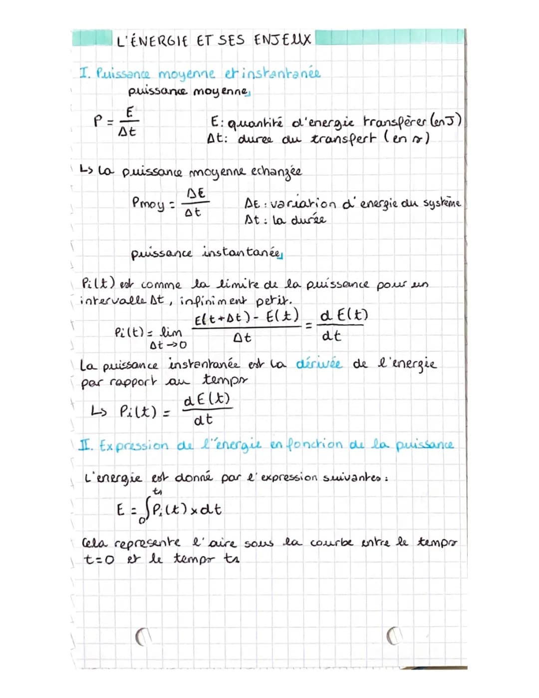 L’énergie et ses enjeux 